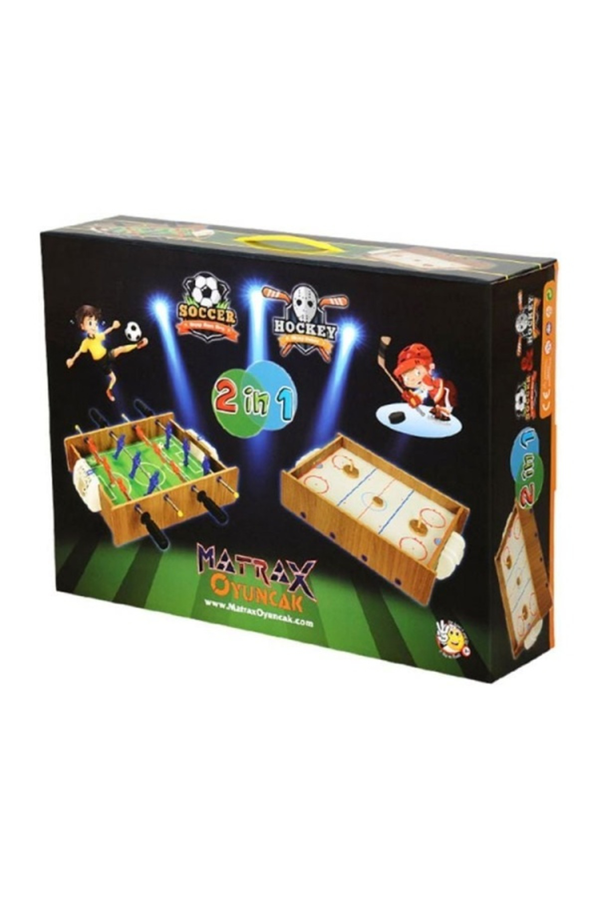 Oyuncak Store Ahşap Hokey Ve Langırt Oyunu