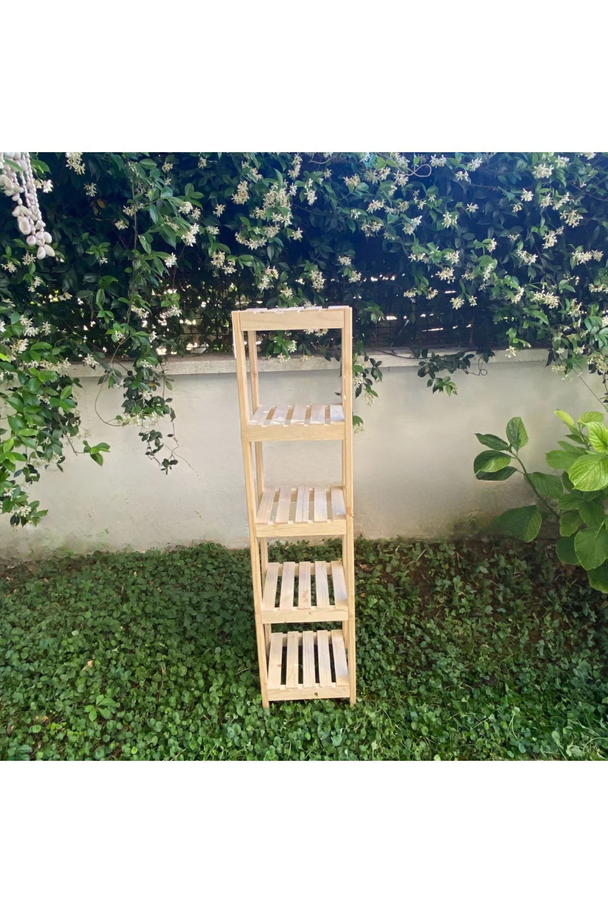 Ahşap Izgaralı 5 Raflı Banyo Rafı / Düzenleyici Fiyatı, Yorumları ve Özellikleri