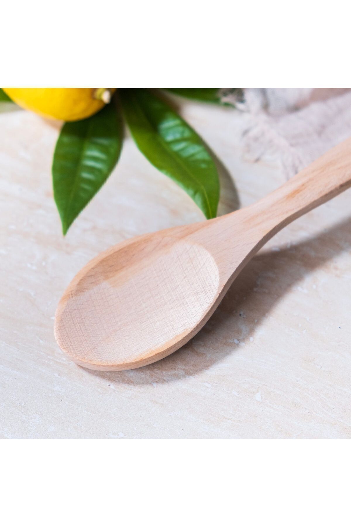 Ahşap Karıştırma Kaşığı Cilalı Gürgen 2 ADET 720585