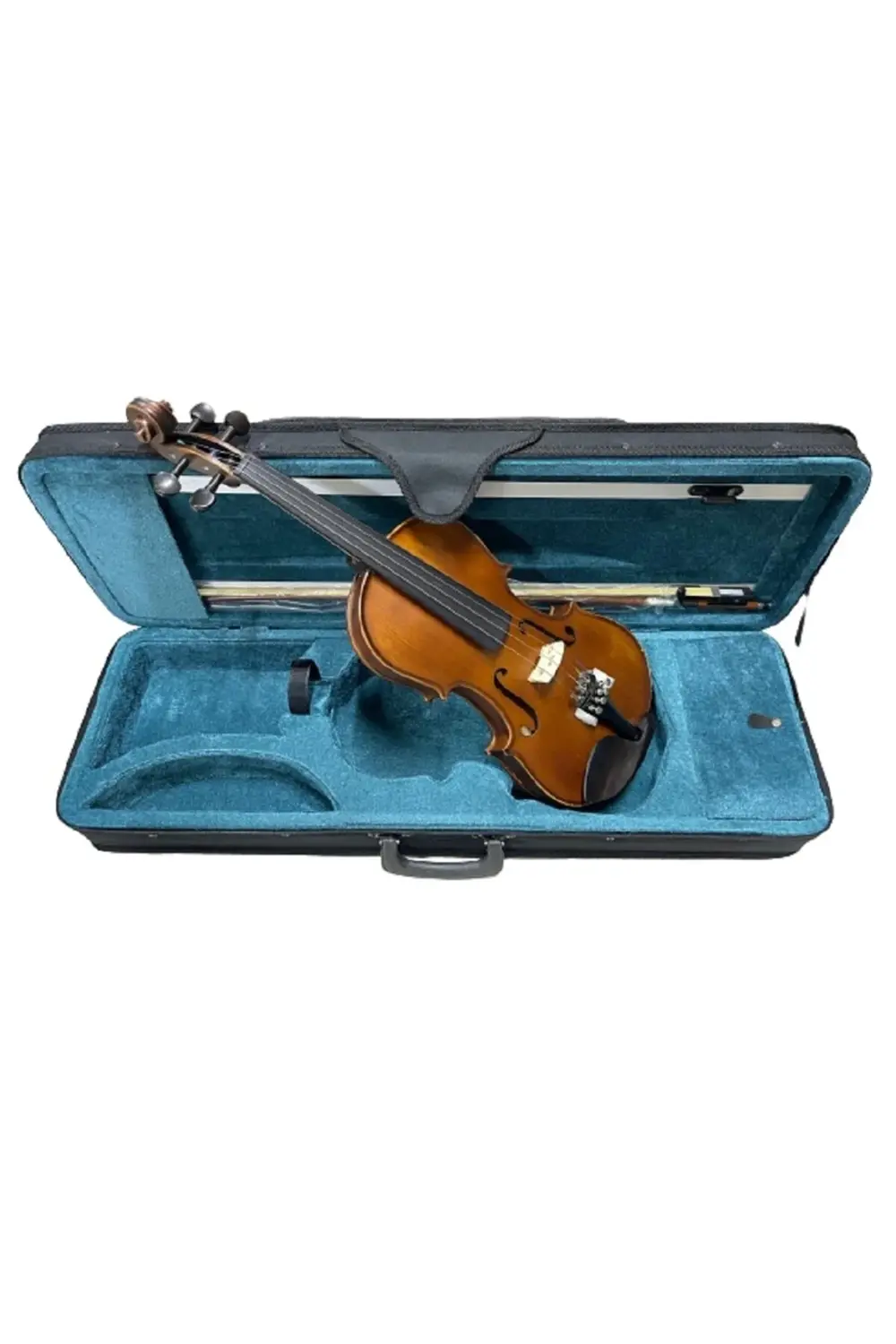 Ahşap Keman Abanoz Aksamlı Kelebek Ağacı Profesyonel