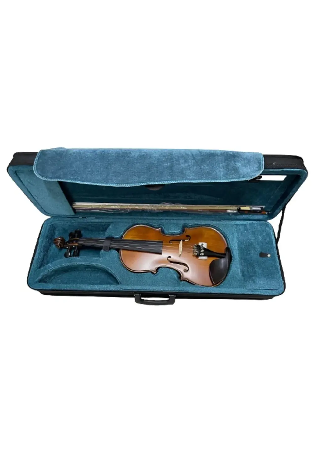 Ahşap Keman Abanoz Aksamlı Kelebek Ağacı Profesyonel