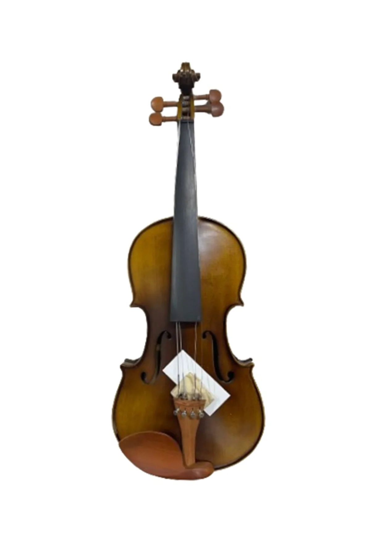 Ahşap Keman Gül Aksamlı Mat Kelebek Ağacı Profesyonel İthal El Ya