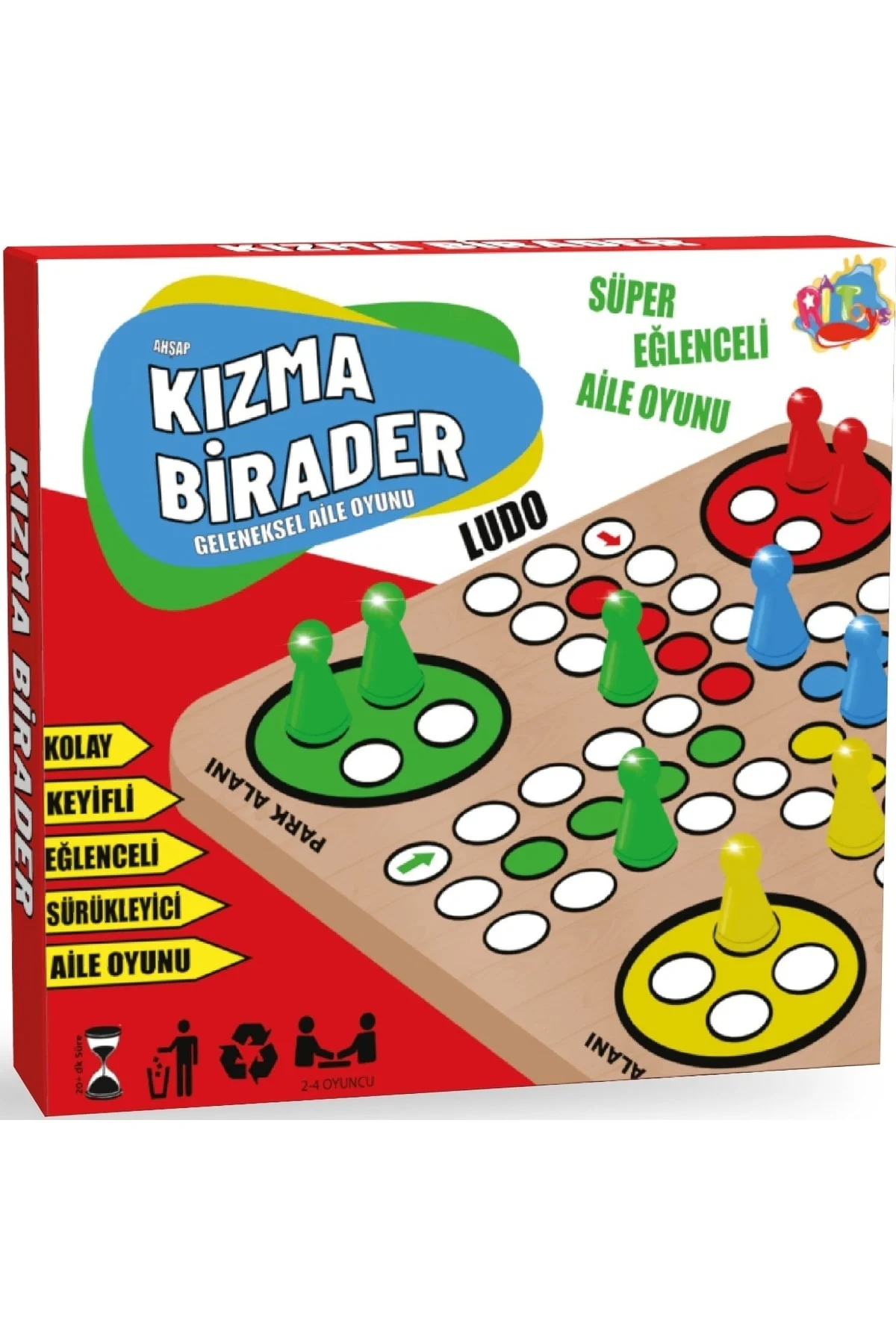 Ahşap Kızma Birader Geleneksel Aile Oyunu
