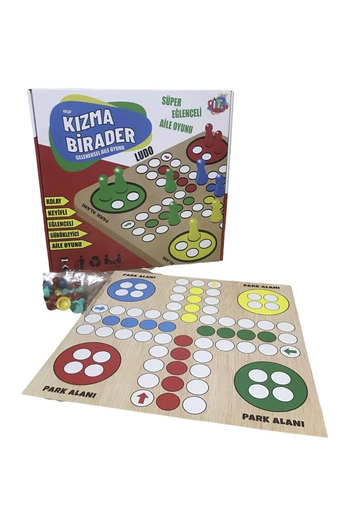 Ahşap Kızma Birader Geleneksel Aile Oyunu
