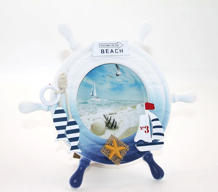 Byntr Ahşap Marin Dümenli Çerceve Alk2469