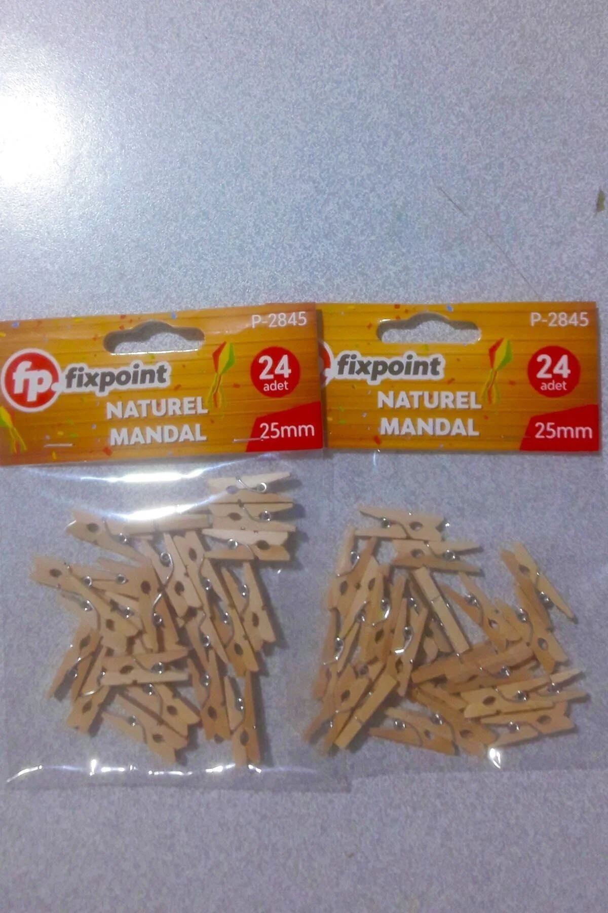 Ahşap Mini Küçük Mandal Fotoğraf Asma Mandalı Dekoratif Pano Çerç