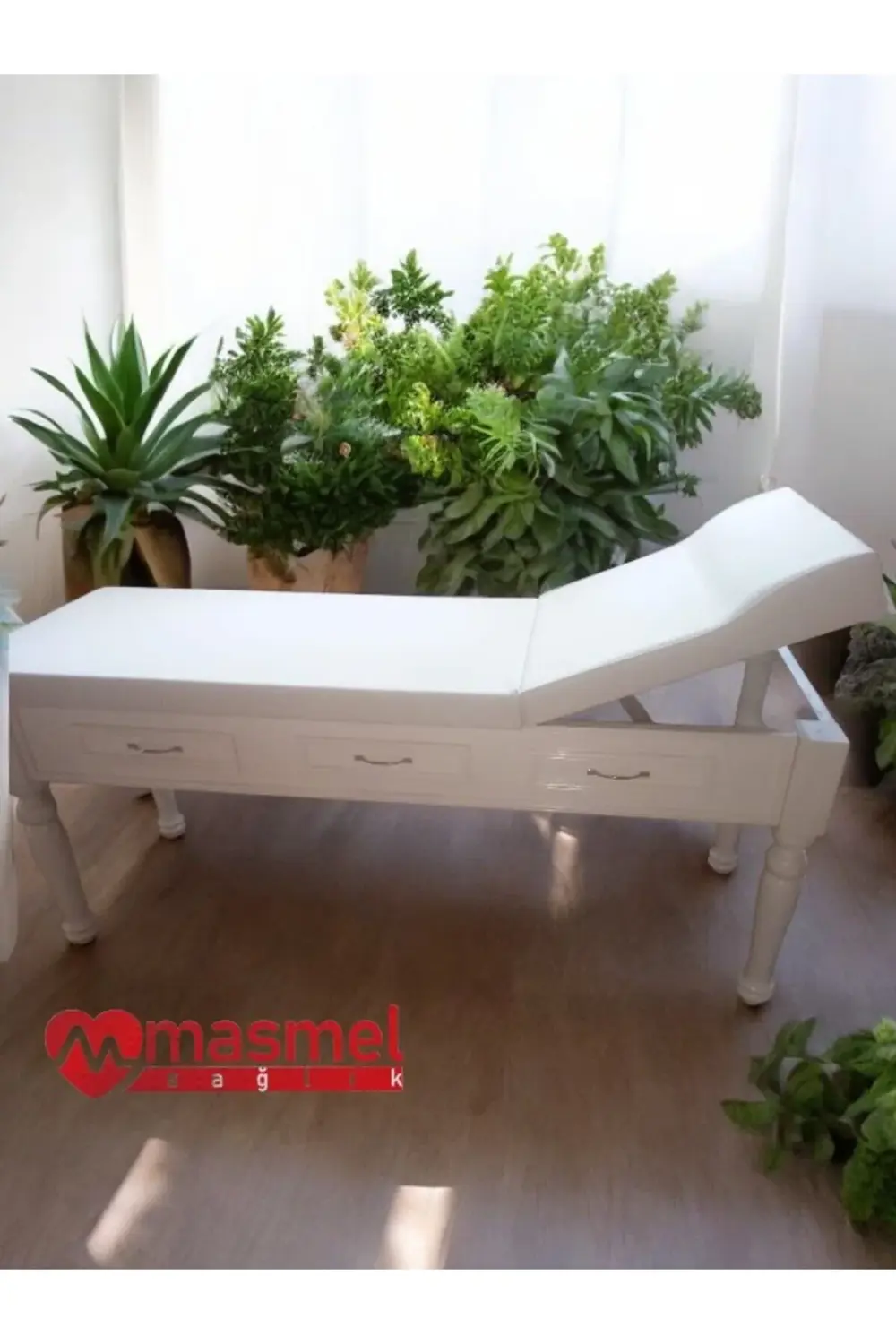 Ahşap Muayene Masası | Çekmeceli | Torna Ayaklı Muayene Sedyesi Ahşap Muayene Masası | Çekmeceli | Torna Ayaklı Muayene Sedyesi