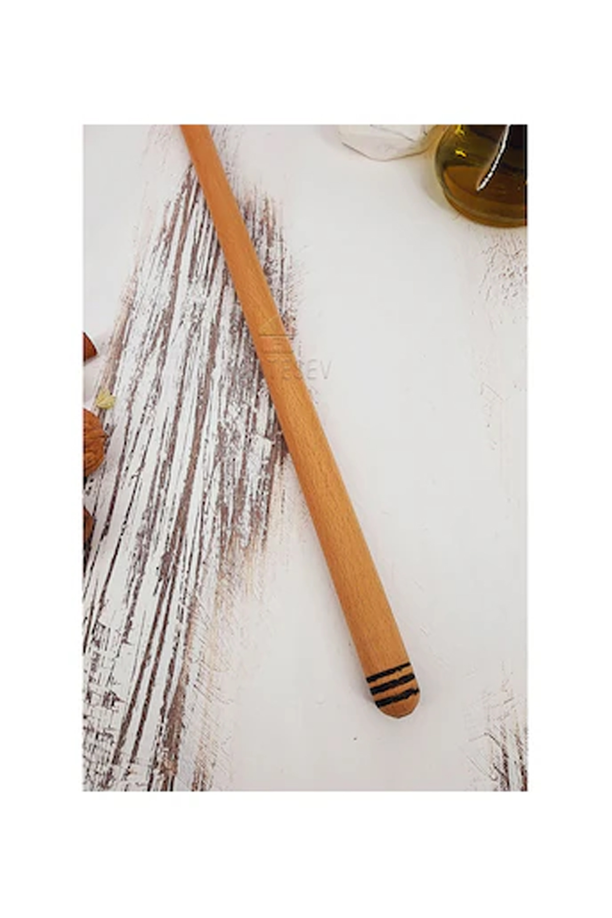 Just Cheap Store Ahşap Oklava Hamur Açma Oklavasi Hamur Şekillendirici 50 Lik