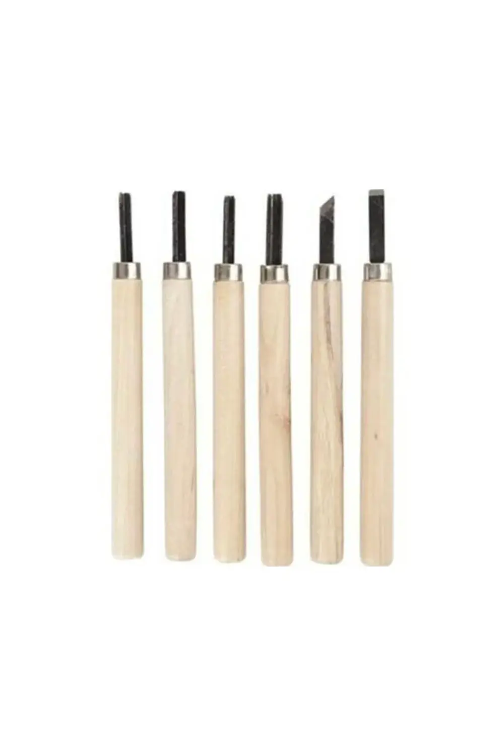 Ahşap Oyma Seti 6'lı