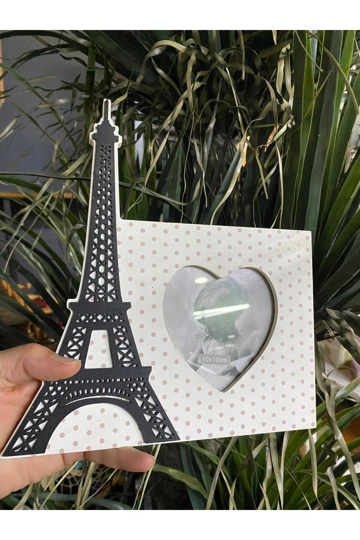 Elif Aksesuar Ahşap Paris Resim Çerçevesi