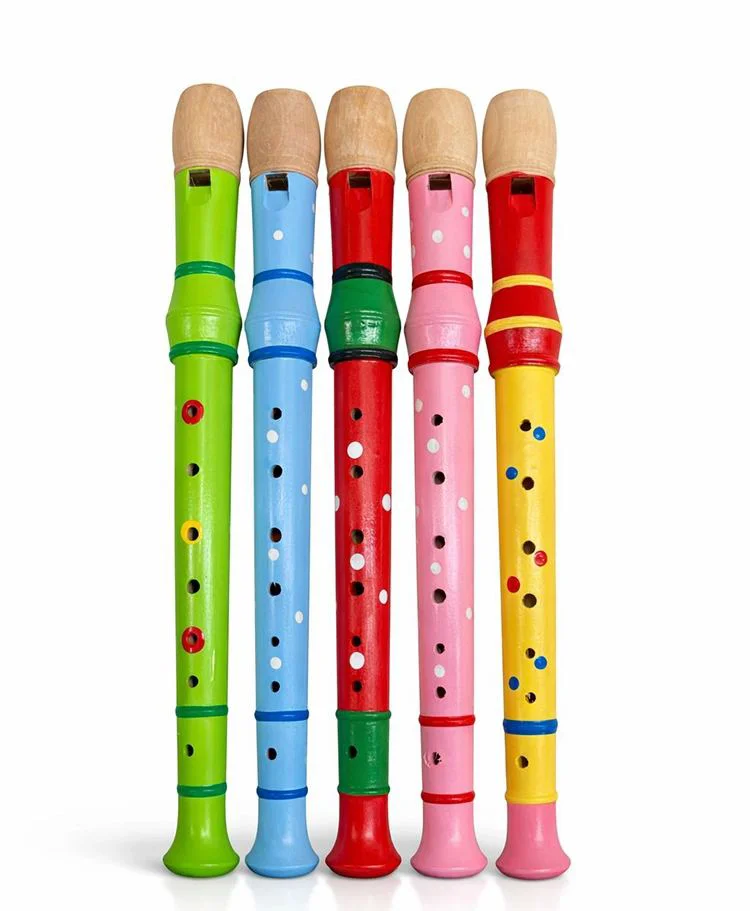 Ahşap Renkli Flüt Büyük – Çocuklar İçin Dayanıklı ve Güvenli Müzik Aleti (32 Cm) Fiyatı, Yorumları ve Özellikleri