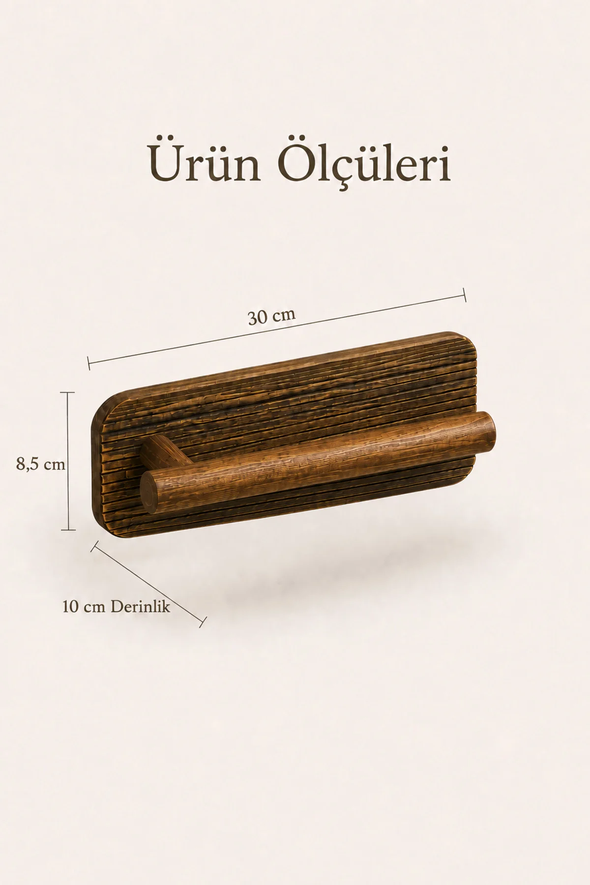 Ahşap Rulo Havluluk Peçetelik Banyo Mutfak Askısı Havlu Peçete Askılığı Fiyatı, Yorumları ve Özellikleri