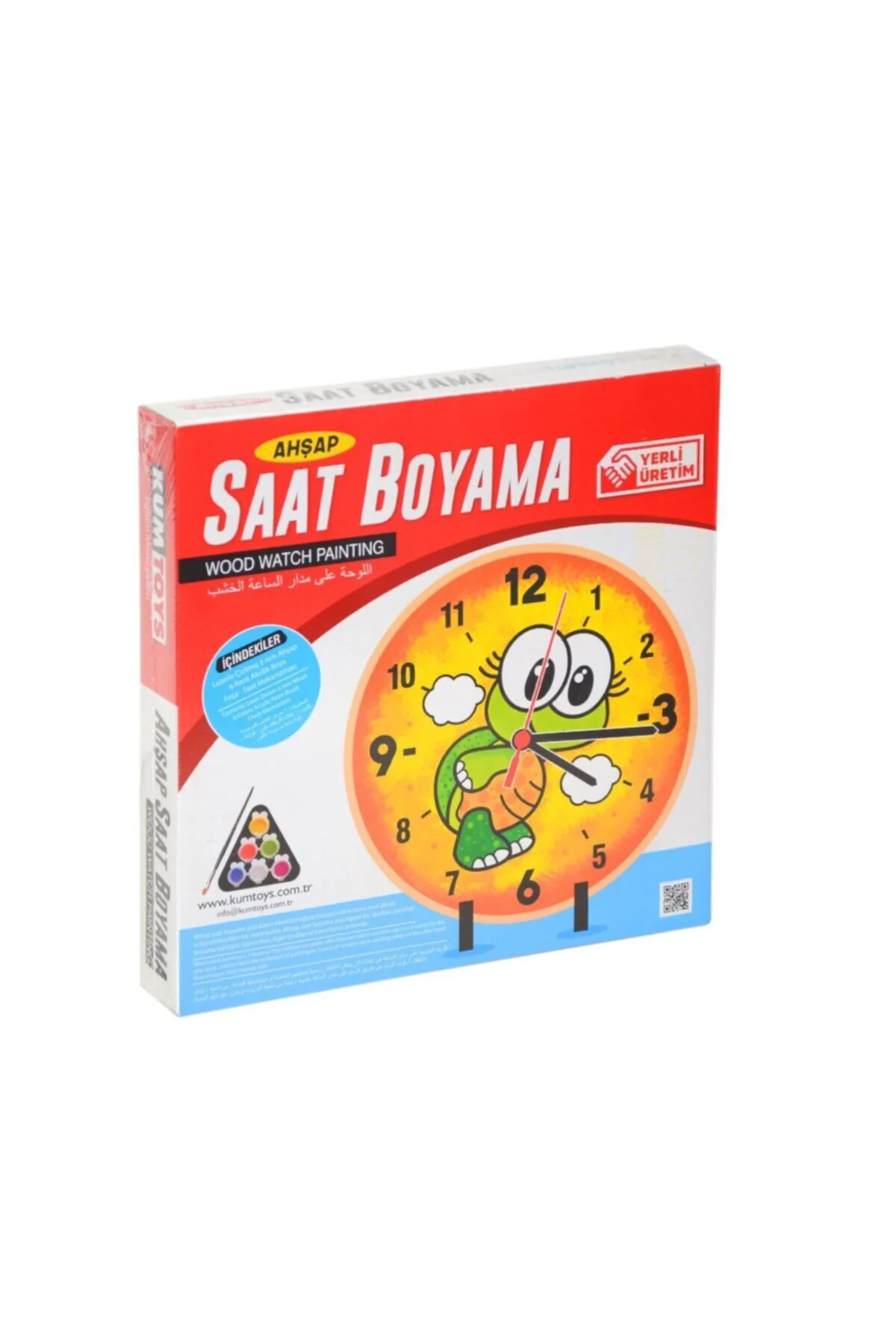 Ahşap Saat Boyama