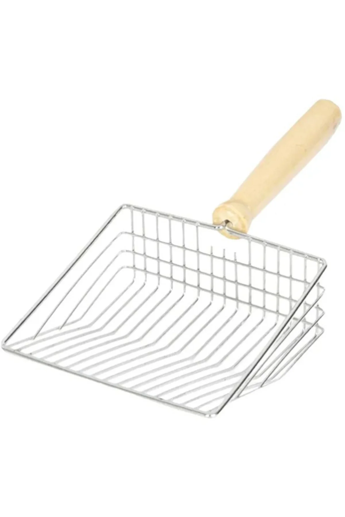 Ahşap Saplı Metal Kum Temizleme Küreği