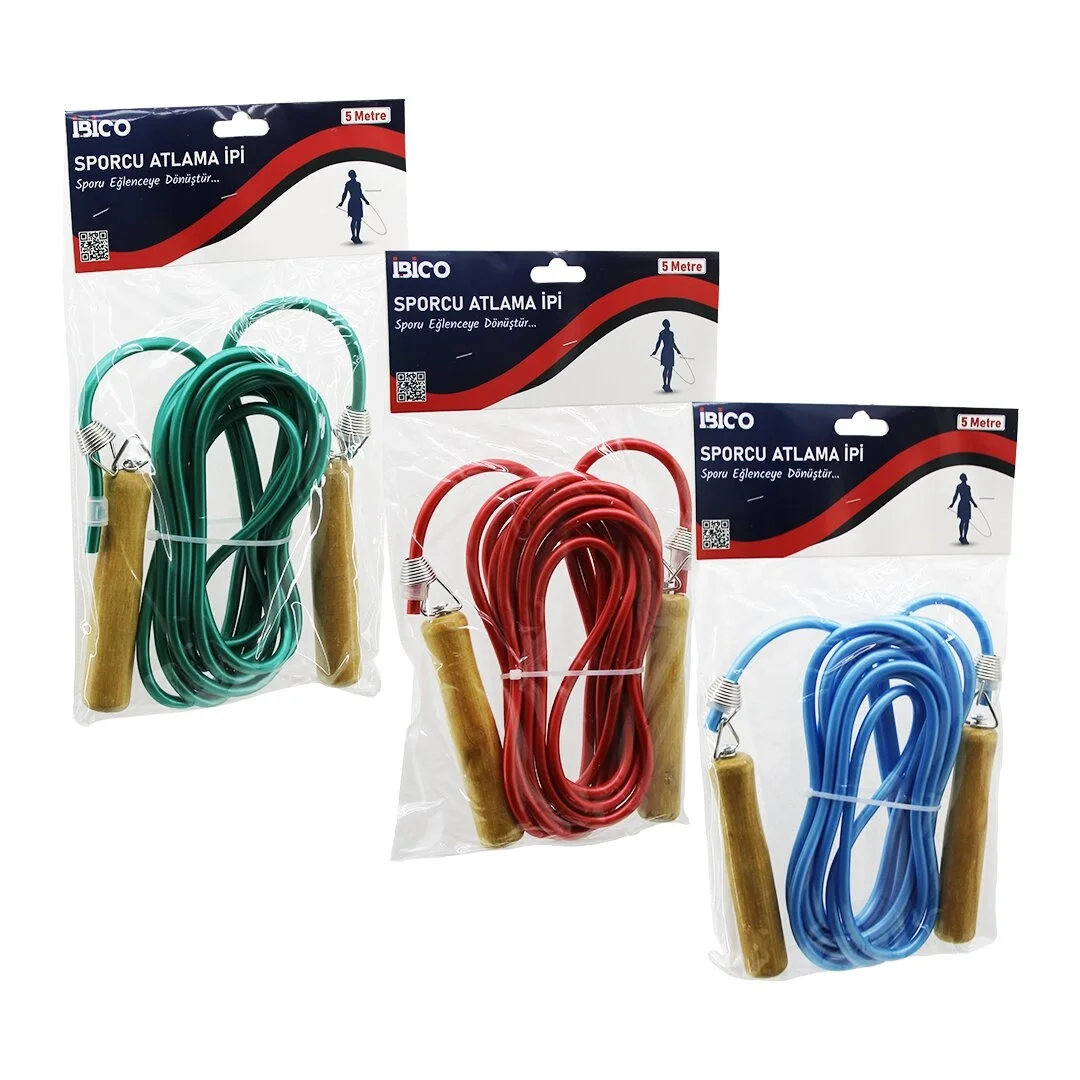 Ahşap Saplı Pvc Atlama İpi Renkli 5mt Bx40 Fiyatı, Yorumları ve Özellikleri