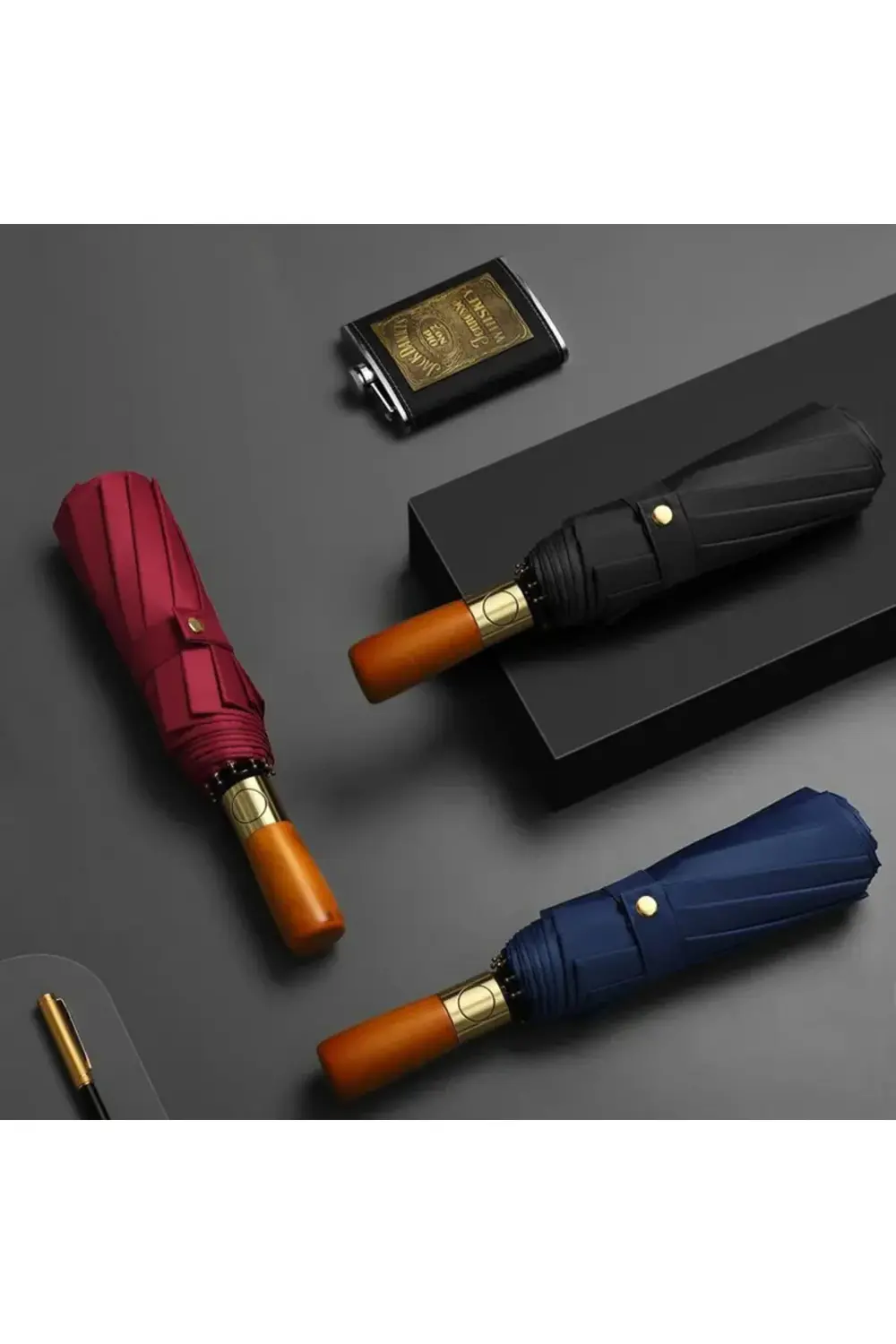 Ahşap Saplı Şemsiye