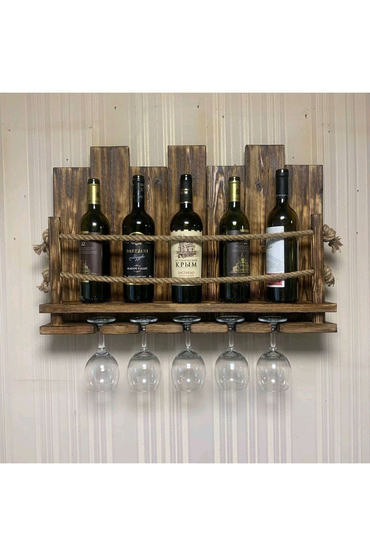 Worldofwood Ahşap Şaraplık