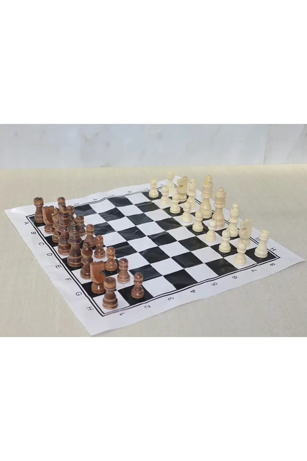 Ahşap Satranç Taşı 9 Cm Alk2603