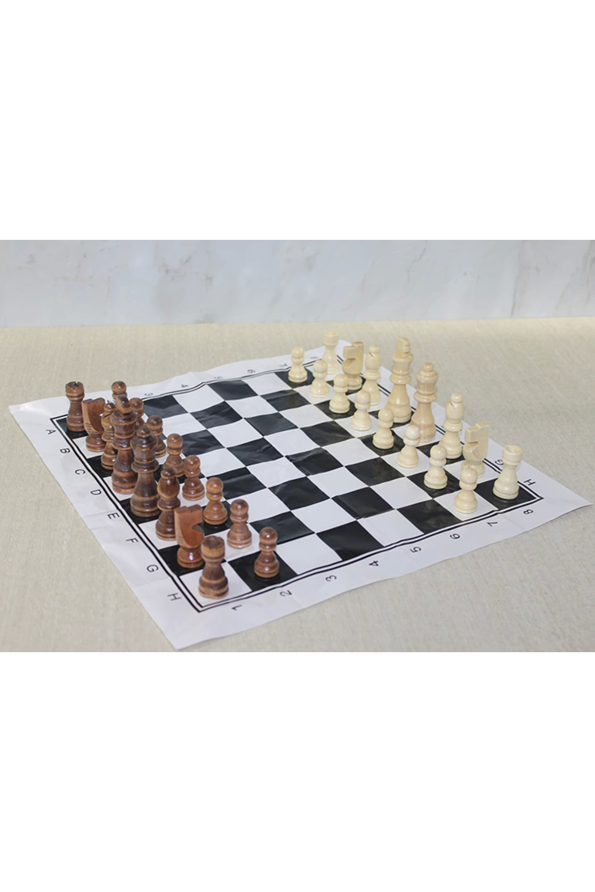 Diğer Marka Ahşap Satranç Taşı 9 Cm Alk2603 - Krm9181-2724