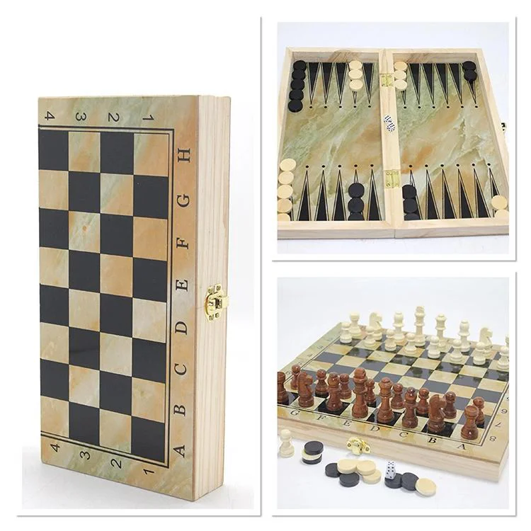 Ahşap Satranç ve Tavla Seti Alk4238 - 34x17 Cm Oyuncaklı Tahta Oyun Seti Fiyatı, Yorumları ve Özellikleri