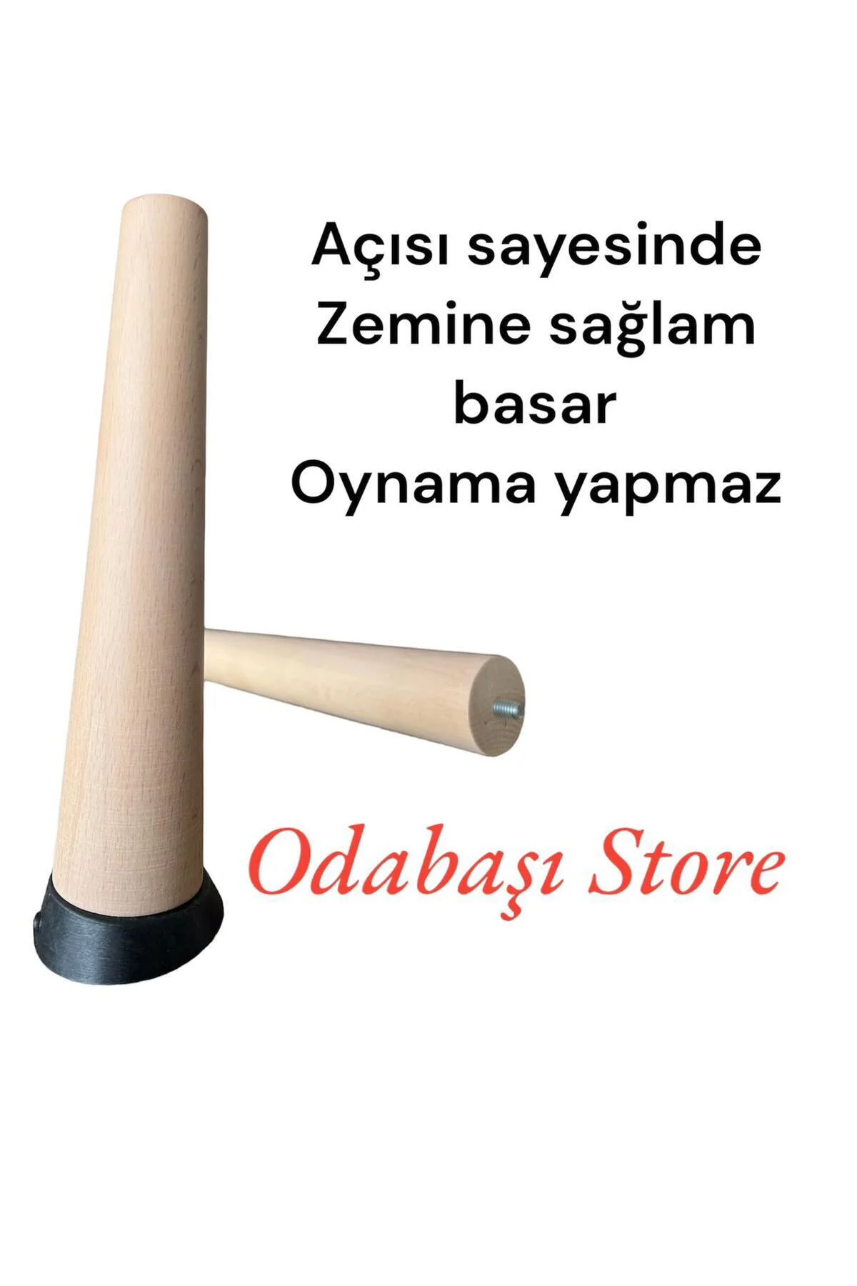 AHŞAP SEHBA AYAK APARATI 4 ADET SİYAH AÇILI KONİK AYAK BİRLEŞTİRME APARATI 4 ADET FİYATIDIR