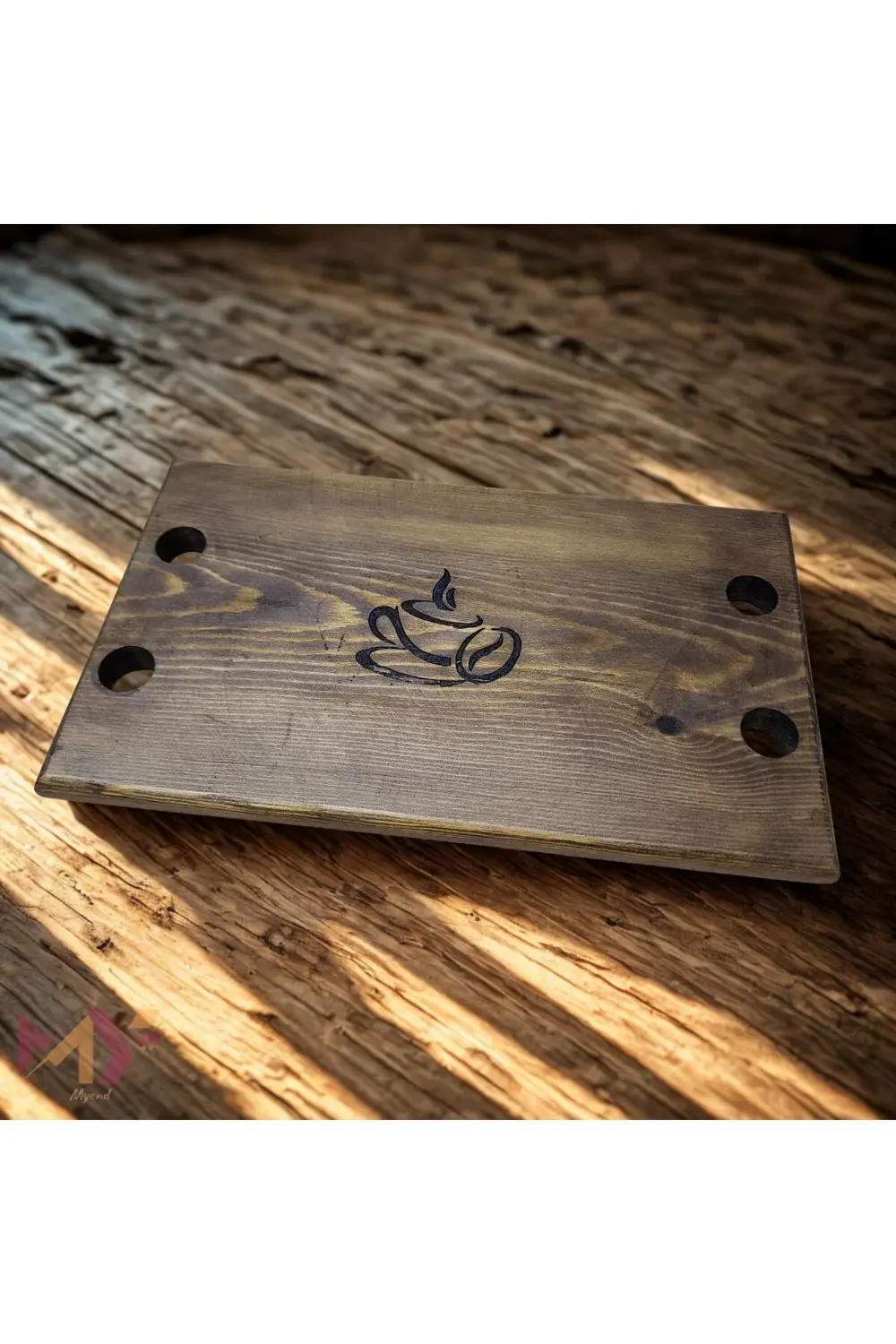 Ahşap Sunum Tahtası, Kesme Sunum Tahtası Dikdörtgen Sunum Standı