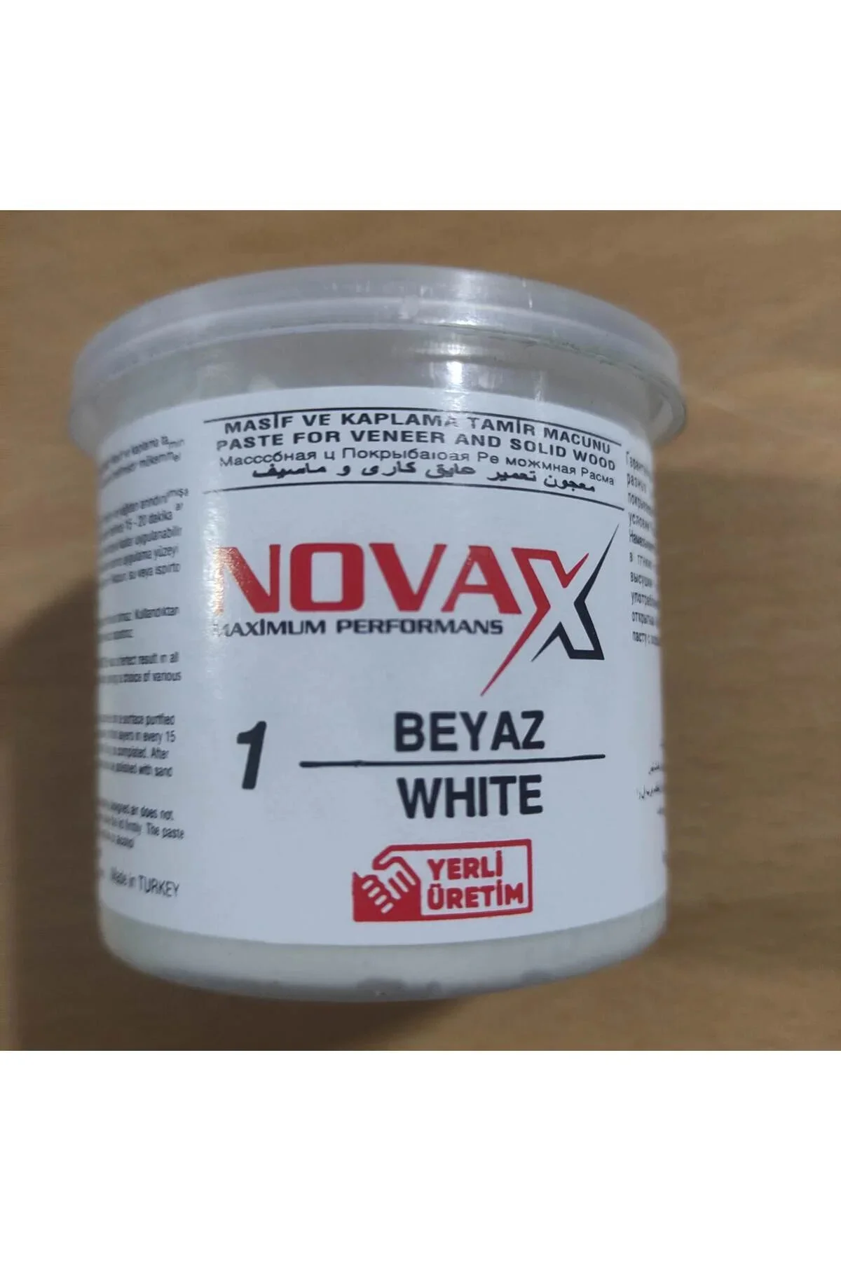 AHŞAP TAMİR MACUNU BEYAZ RENK 200 ML