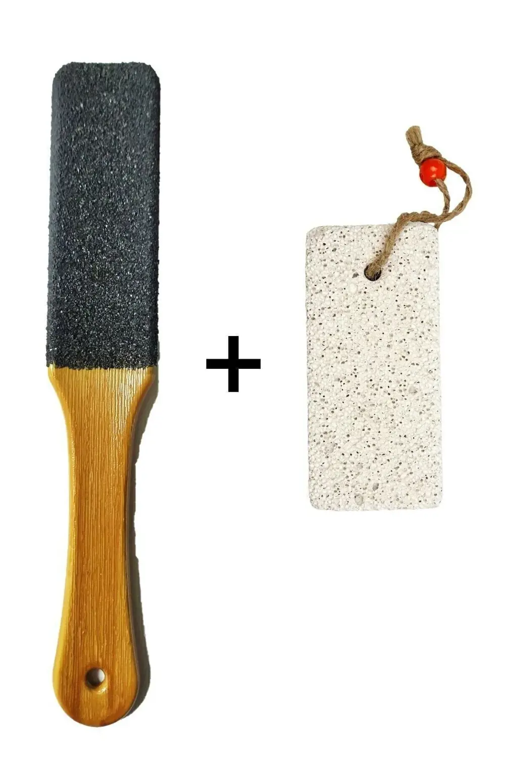 Ahşap Topuk Törpüsü Ve Ponza Taşı /topuk Törpüsü/ponza Taşı