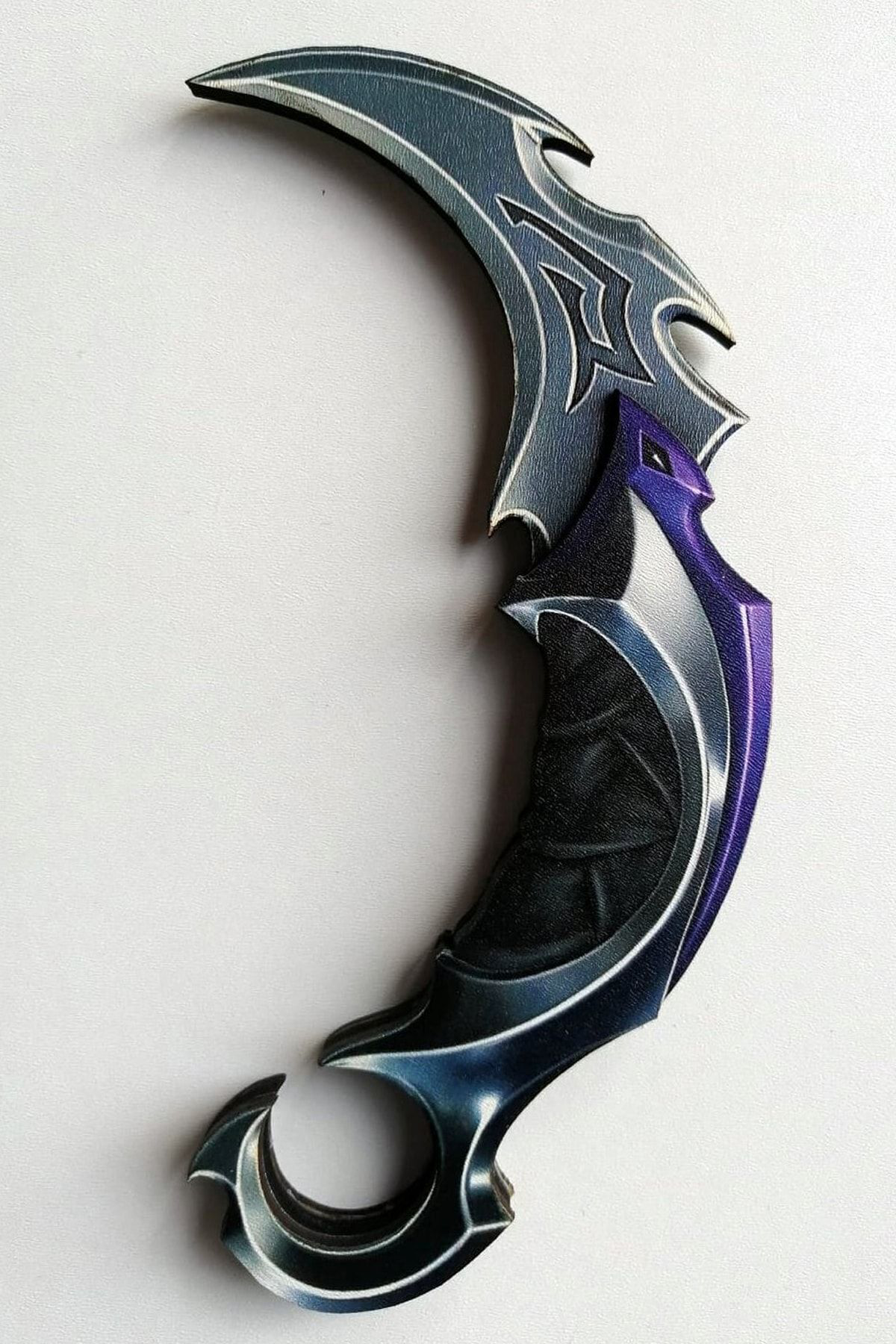 Hediyenealsak Ahşap Valorant 2 Li Set Oyuncak Figür ( Valorant Champions Karamb