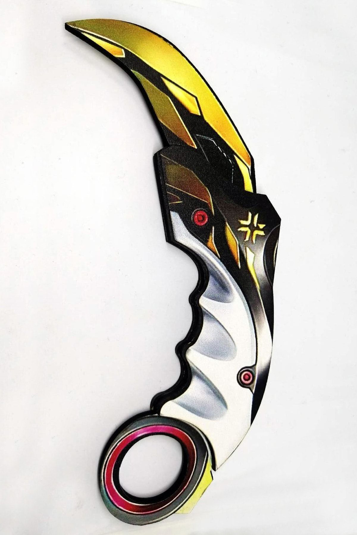 Hediyenealsak Ahşap Valorant 2 Li Set Oyuncak Figür ( Valorant Champions Karamb