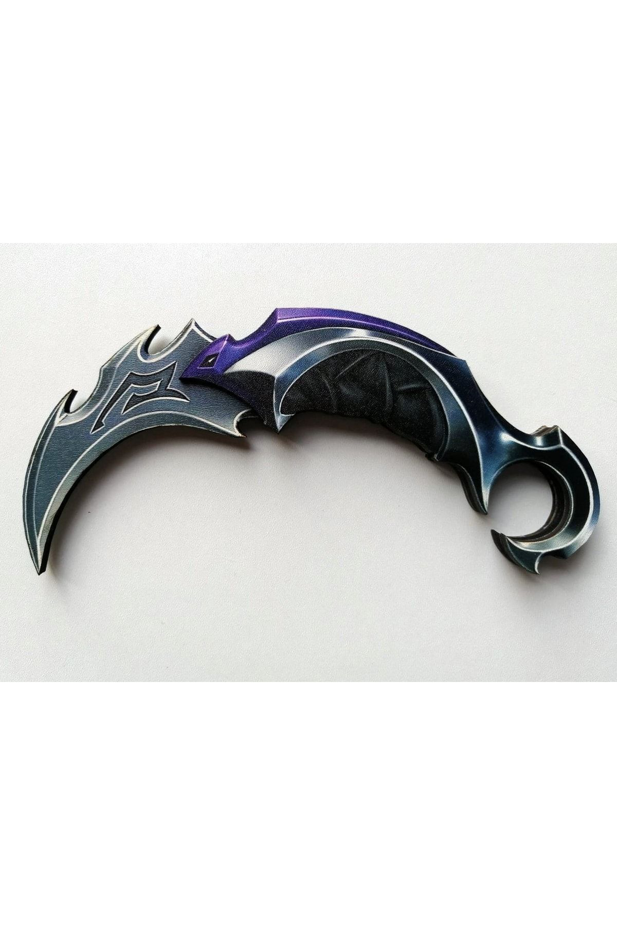 Hediyenealsak Ahşap Yağmacı 2 Karambit