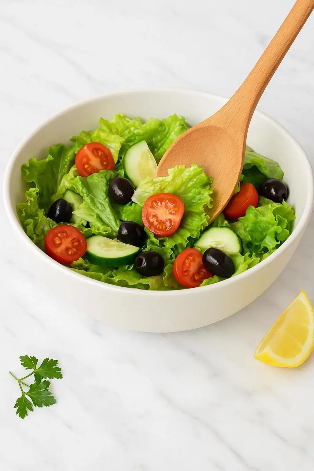 Ahşap Yemek Hazırlık Kaşığı 27 cm