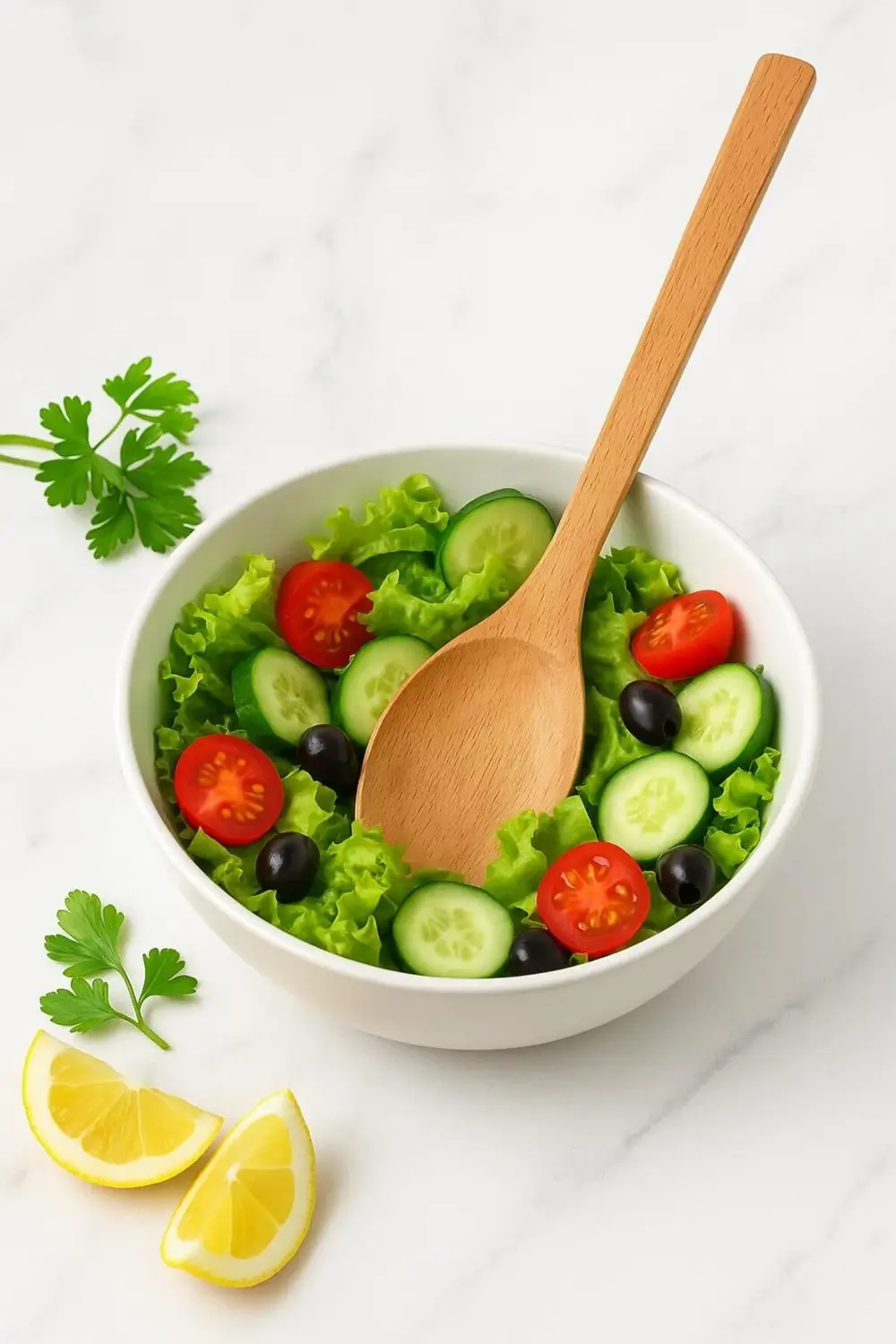 Ahşap Yemek Hazırlık Kaşığı 27 cm