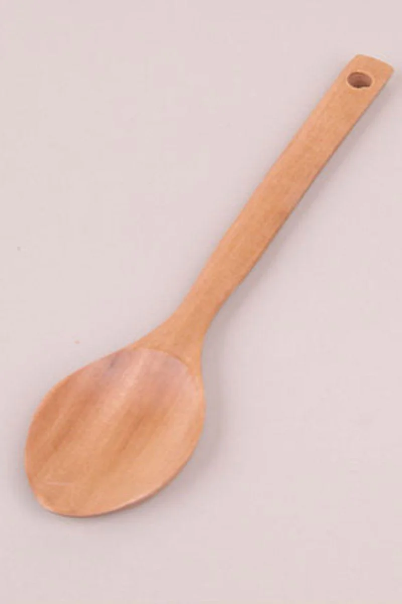 Ahşap Yemek Servis Kaşığı 28 cm – Doğal Ahşap Mutfak Kaşığı Ahşap Yemek Servis Kaşığı 28 cm – Doğal Ahşap Mutfak Kaşığı