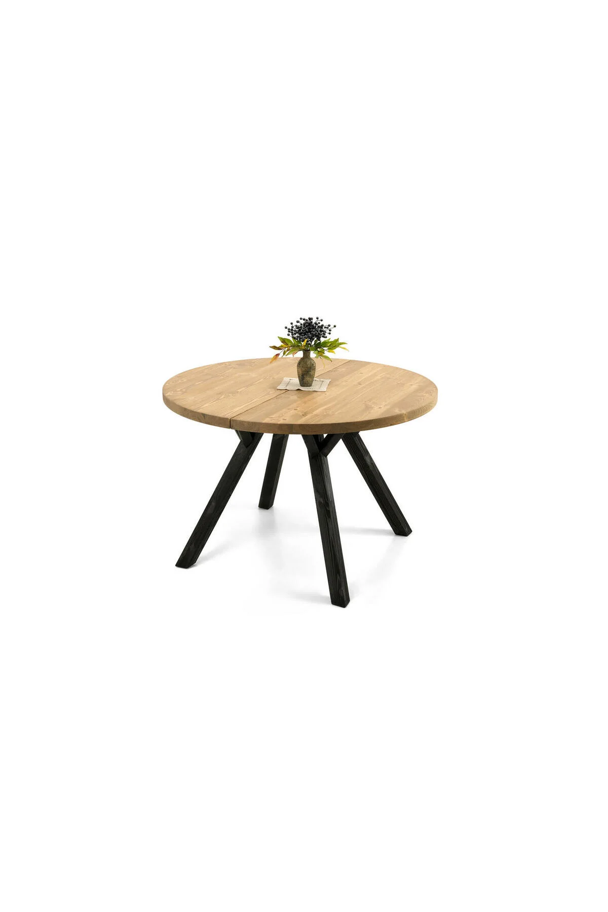 Ahşap Yuvarlak Doğal Sağlam İç Mekan ve Outdoor Masa Ahşap Yuvarlak Doğal Sağlam İç Mekan ve Outdoor Masa