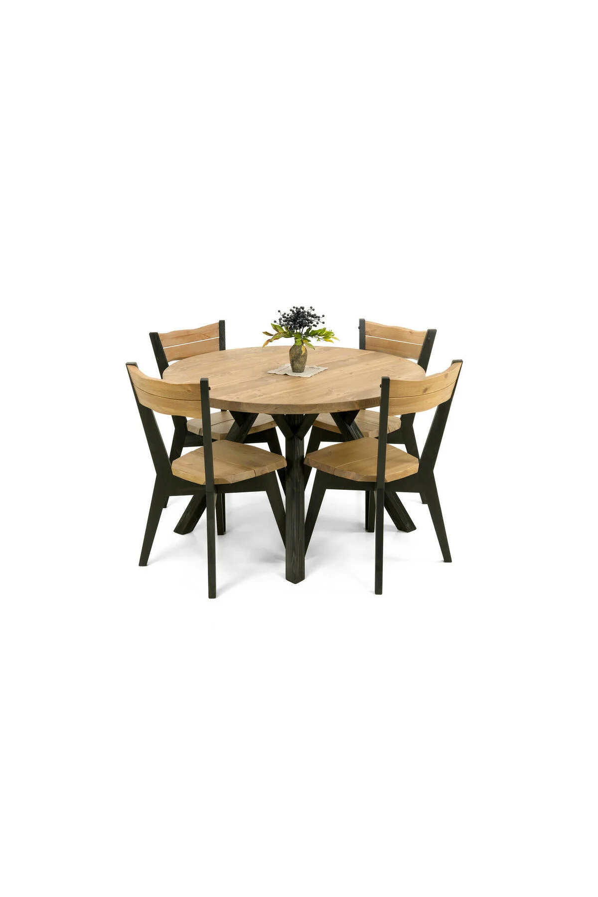 Ahşap Yuvarlak Doğal Sağlam İç Mekan ve Outdoor Masa Ahşap Yuvarlak Doğal Sağlam İç Mekan ve Outdoor Masa