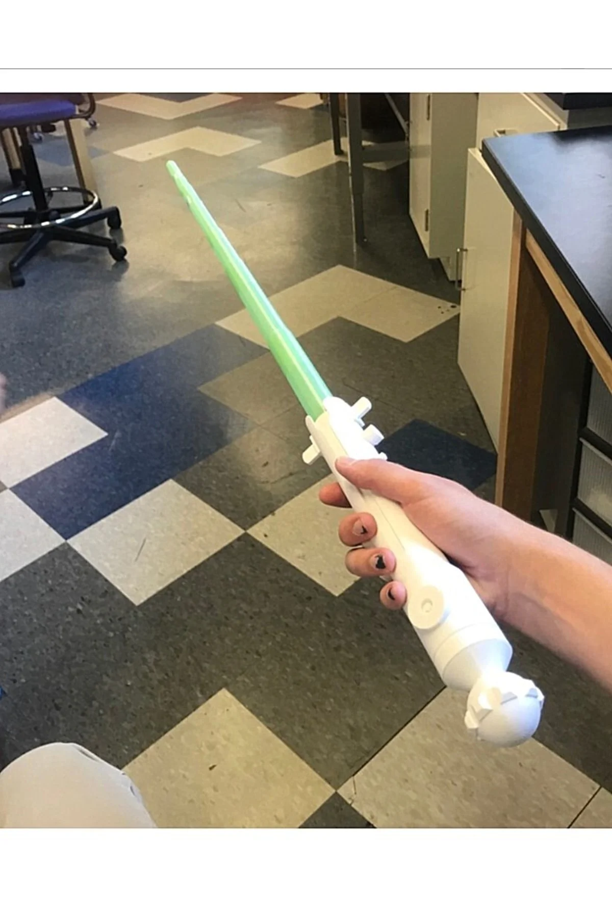 Ahsoka Star Wars Hareketli Açılıp Kapanabilen Işın Kılıcı (ışıksız)
