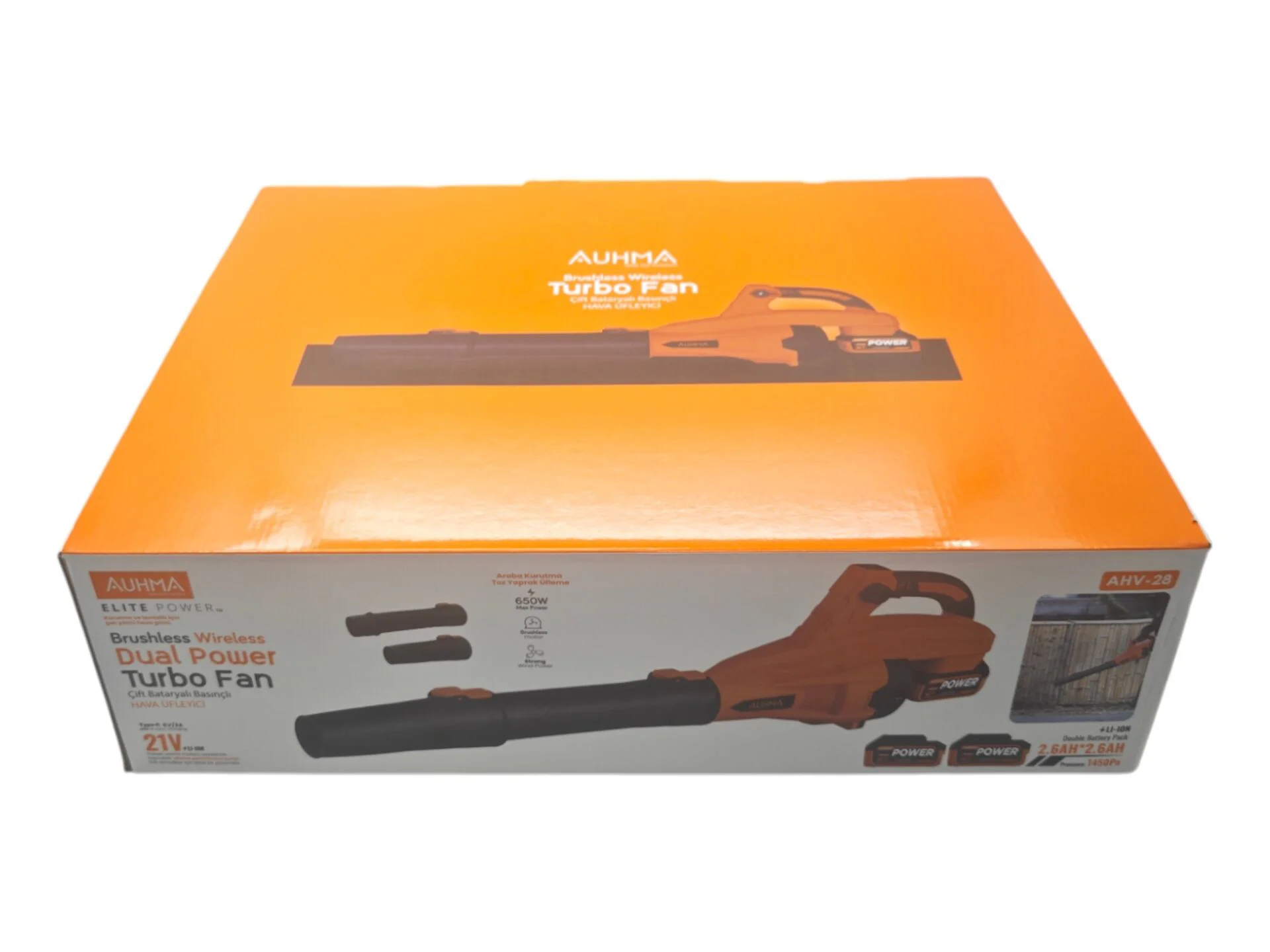 AHV-28   Auhma Turbo Fanlı Şarjlı Hava Üfleyici
