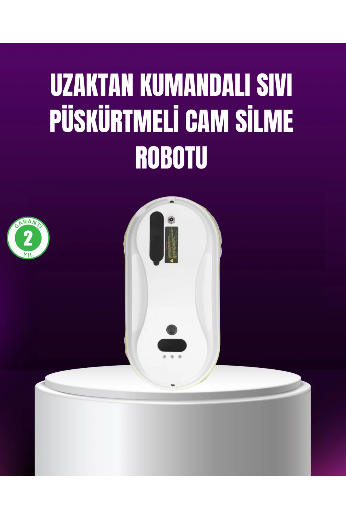 AI Akıllı Rotalı Otomatik Cam Temizleme Robotu
