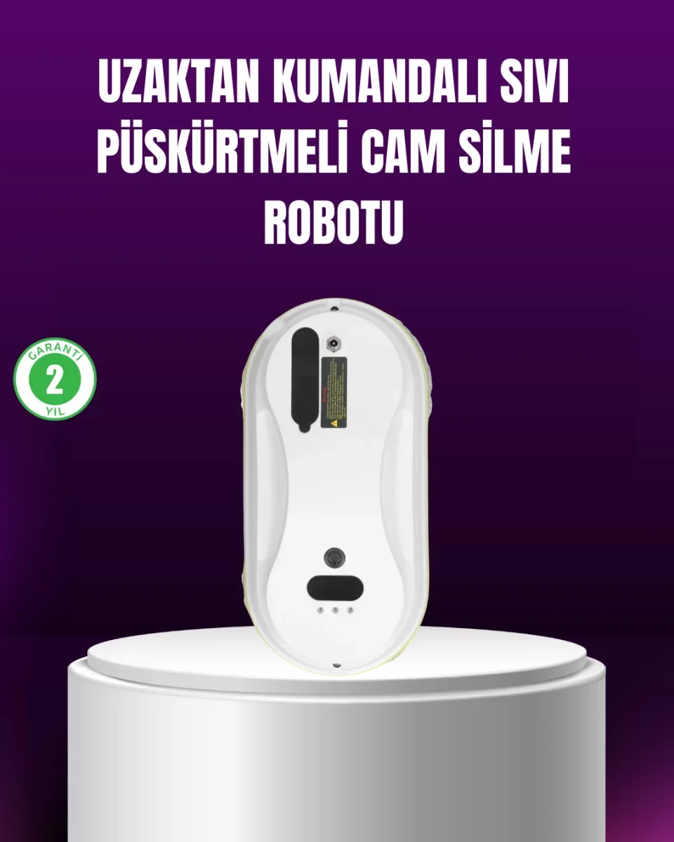 AI Akıllı Rotalı Otomatik Cam Temizleme Robotu - Lisinya