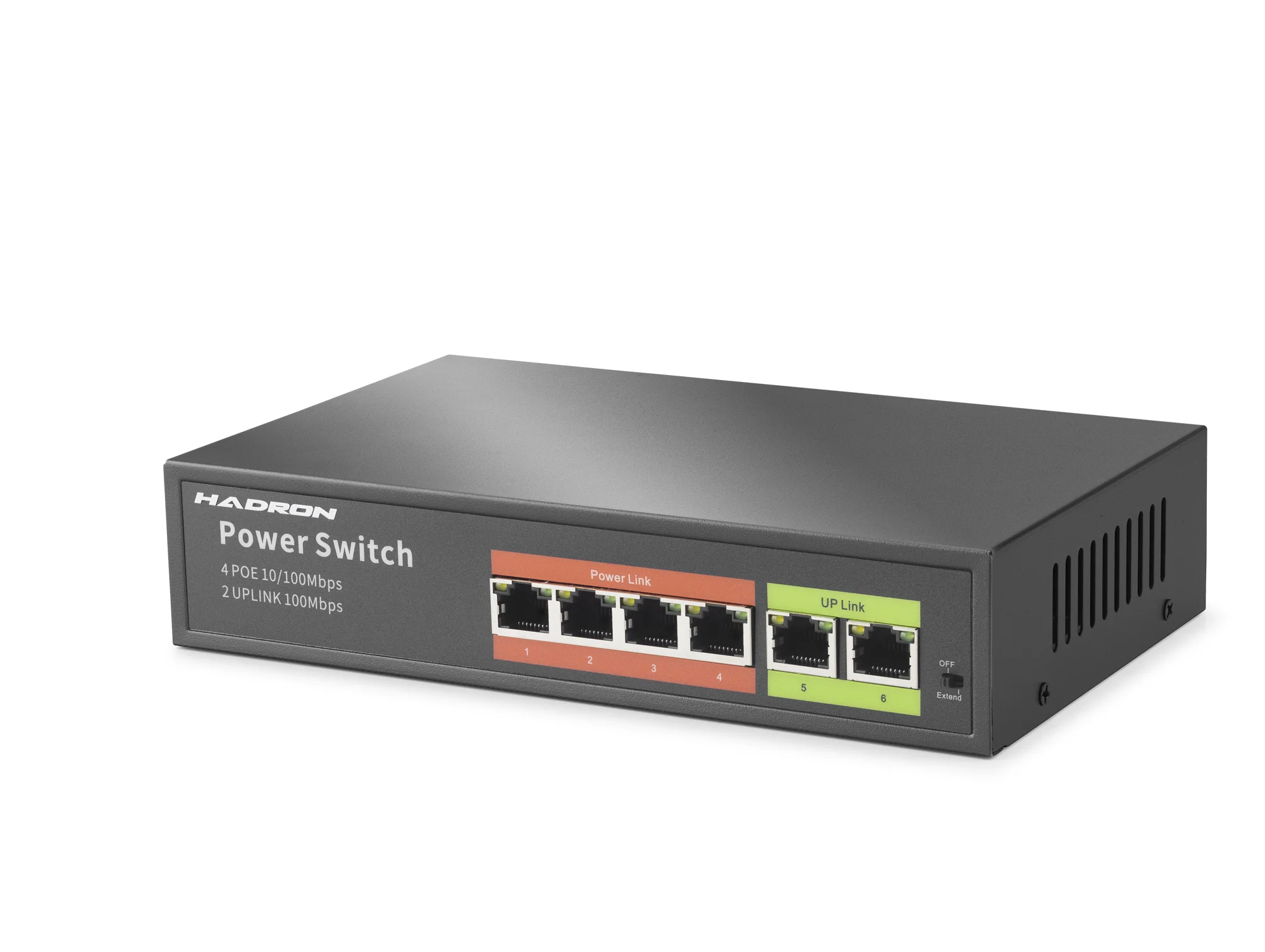 Aı Poe Switch 4 Port 2 Uplink 45W HDX1440