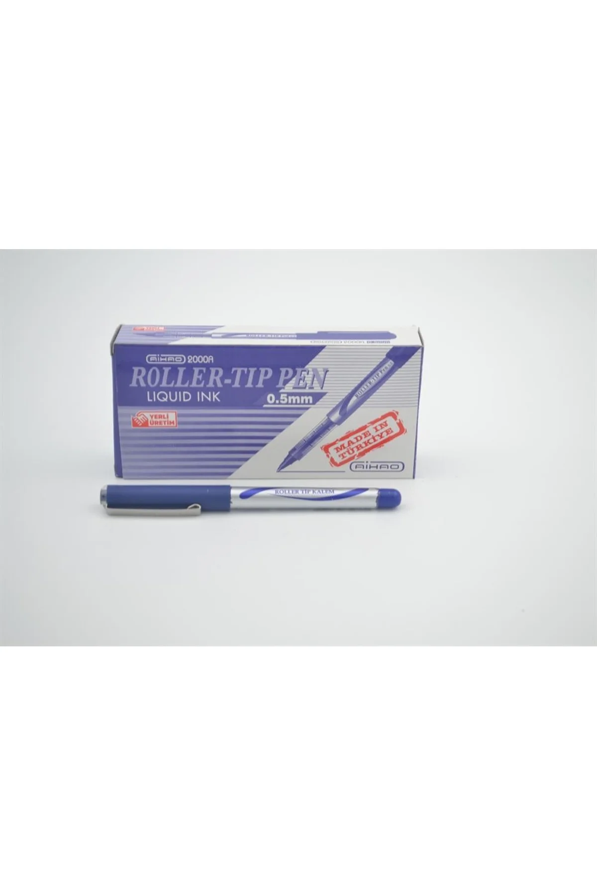 Aihao Roller 0.5 Pilot Kalem Mavi 12 Adet