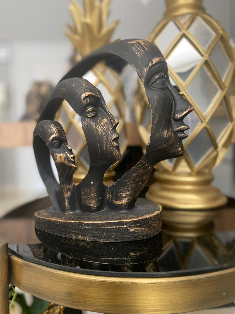 Aile Mask 3 Farklı Yüz Anne Baba Çocuk Biblo