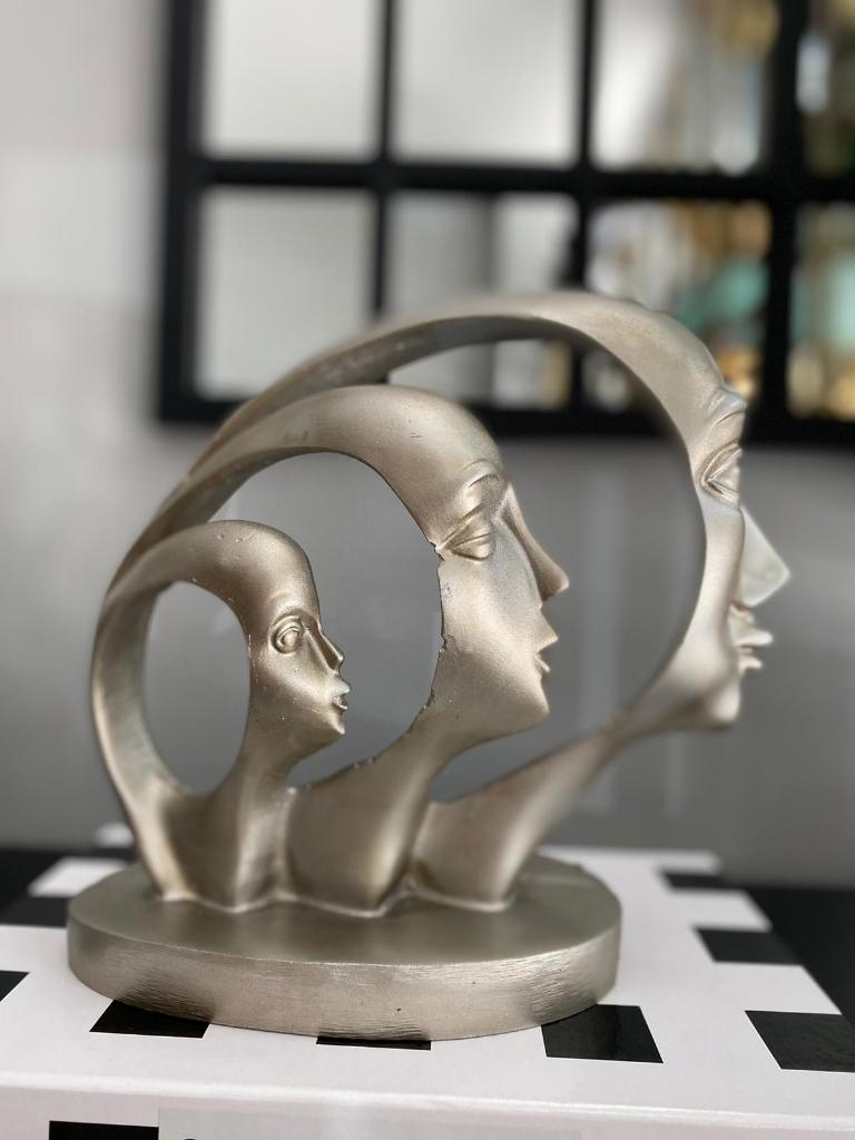 Aile Mask 3 Farklı Yüz Anne Baba Çocuk Biblo