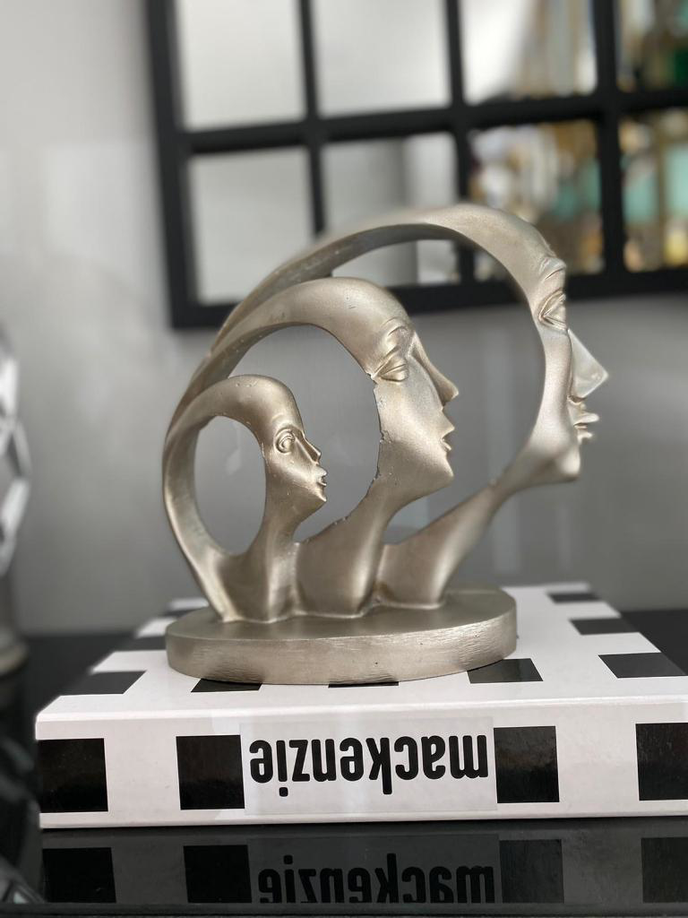Aile Mask 3 Farklı Yüz Anne Baba Çocuk Biblo