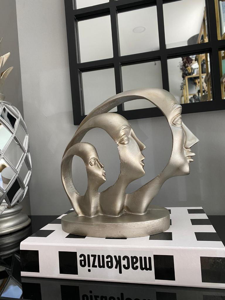 Aile Mask 3 Farklı Yüz Anne Baba Çocuk Biblo