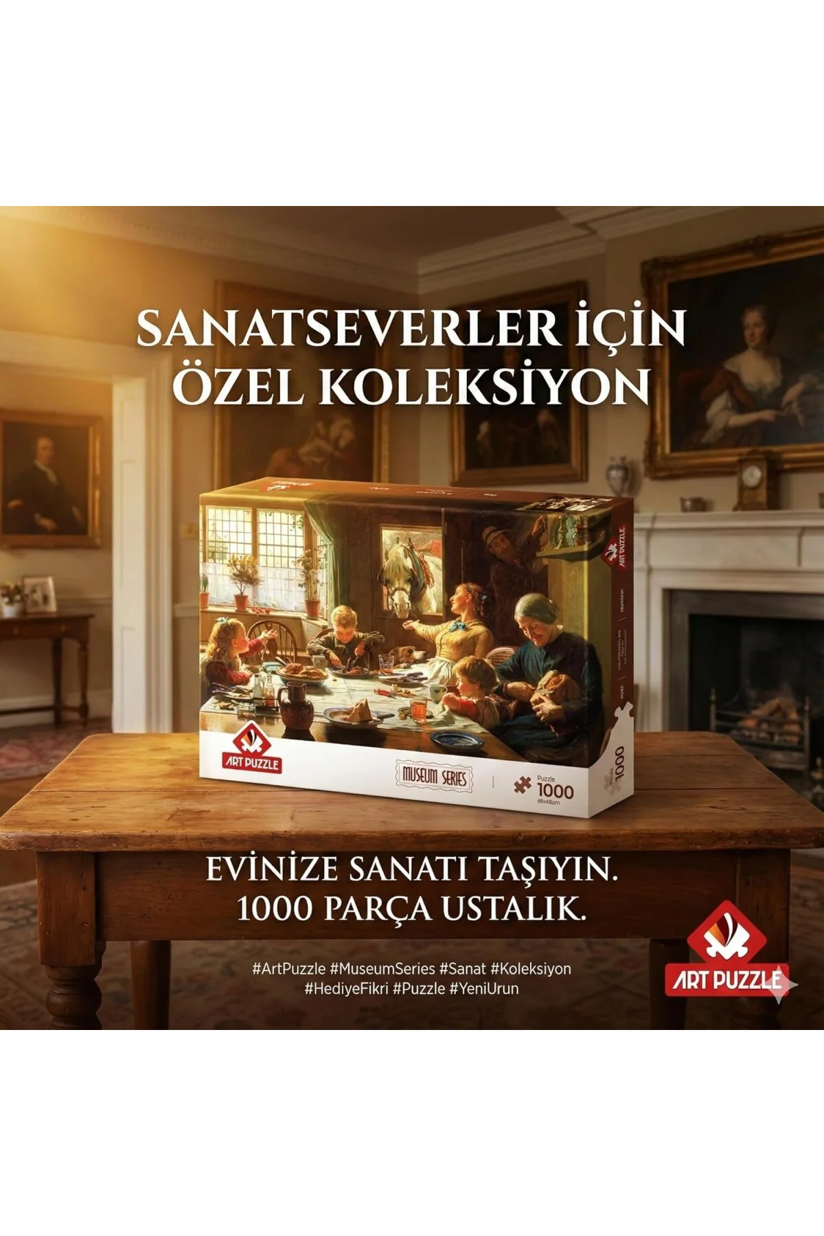 Aileden Biri, 1880 1000 Parça Puzzle