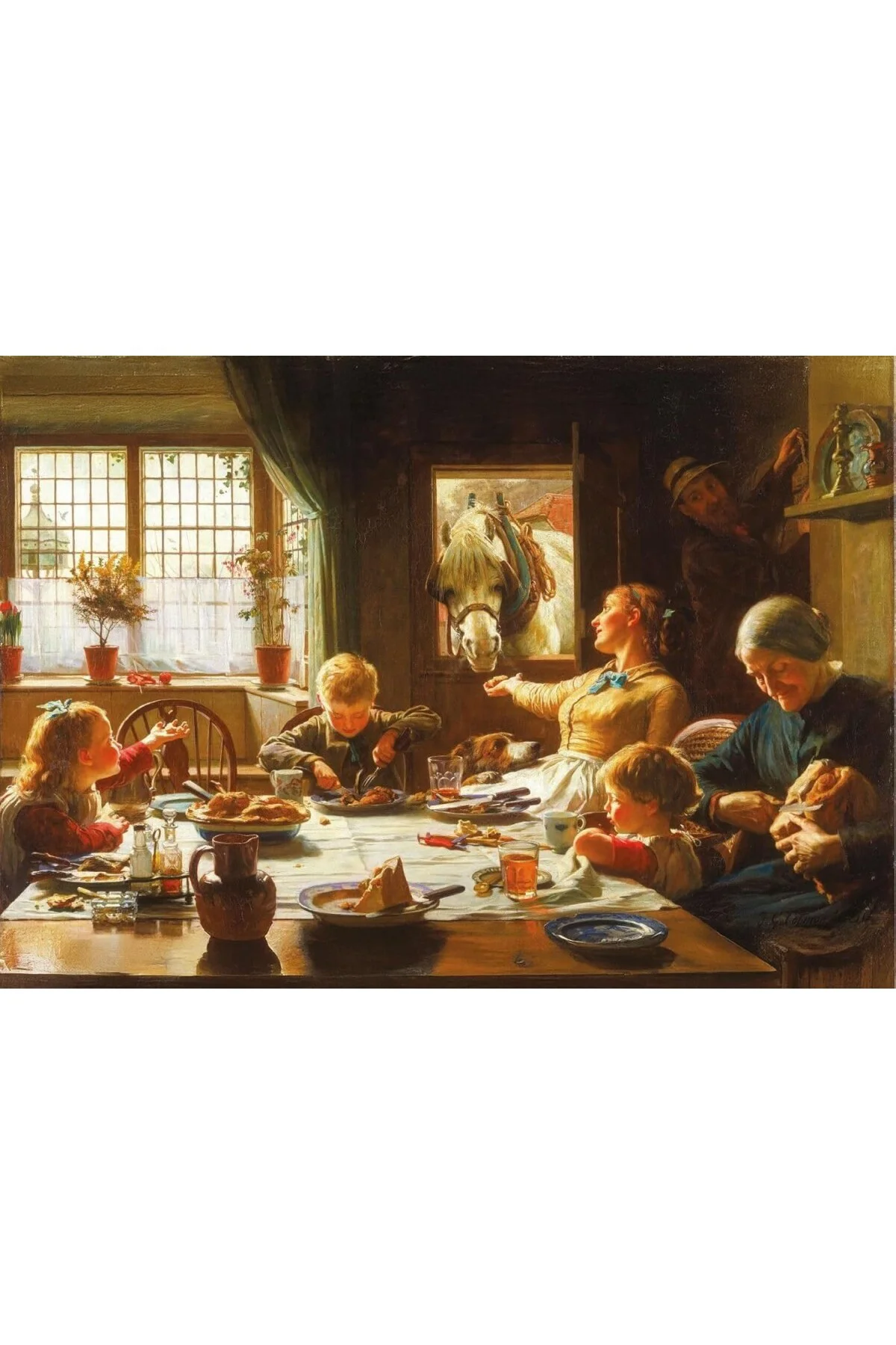 Aileden Biri, 1880 1000 Parça Puzzle