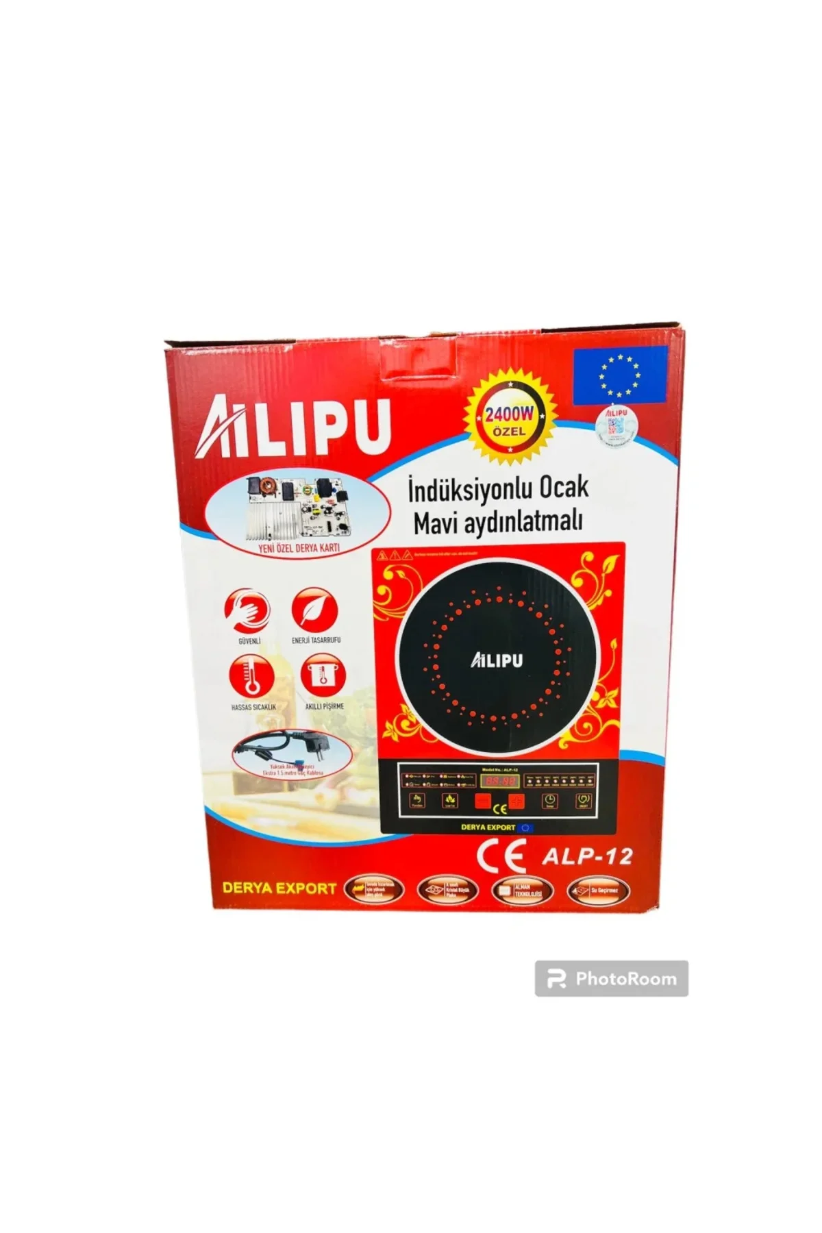 Ailipu Alp-12 Lazer Elektirikli Ocak Alipu Büyük Kart 2400 W Ailipu Alp-12 Lazer Elektirikli Ocak Alipu Büyük Kart 2400 W - Görsel 4