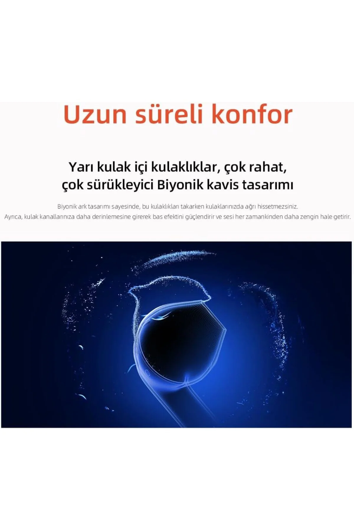AilyBuds Lite ENC Gürültü Engelleme Bluetooth 5.3 Kablosuz Kulakl